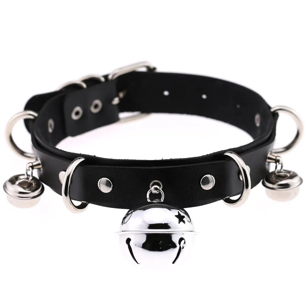 DEZI Choker Collars, Black - Collars - Twisted Jezebel