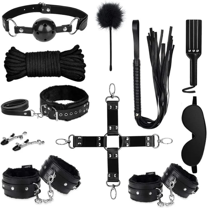 J Rue 11 PCS BDSM Starter Kit