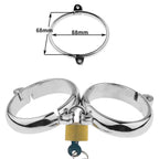 Stainless Steal Cuffs - Handcuffs - Twisted Jezebel