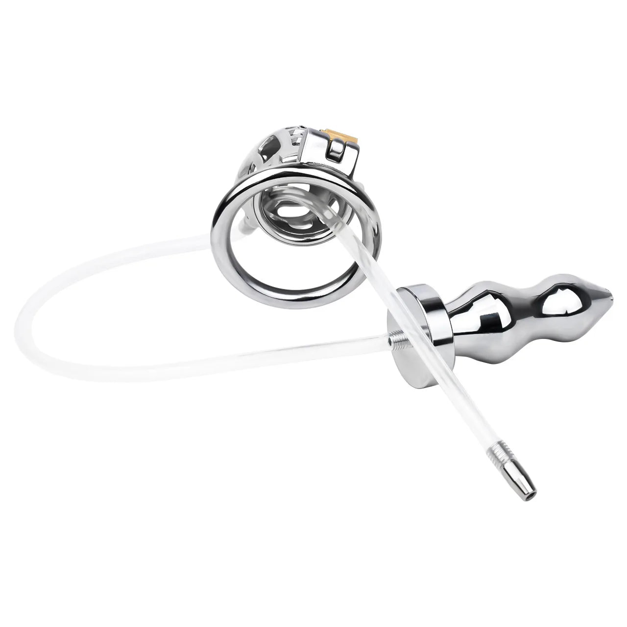 Watersports Enema Chastity Cage