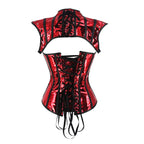 Shimmering SteamSissy Synth Patent Corset