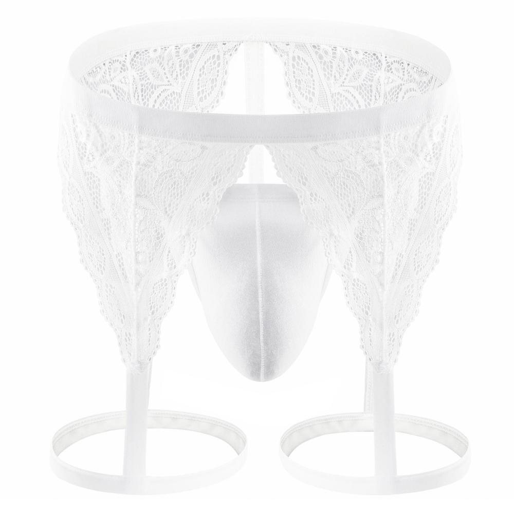 Mens Lace Garter & Thongs - Garter - Twisted Jezebel