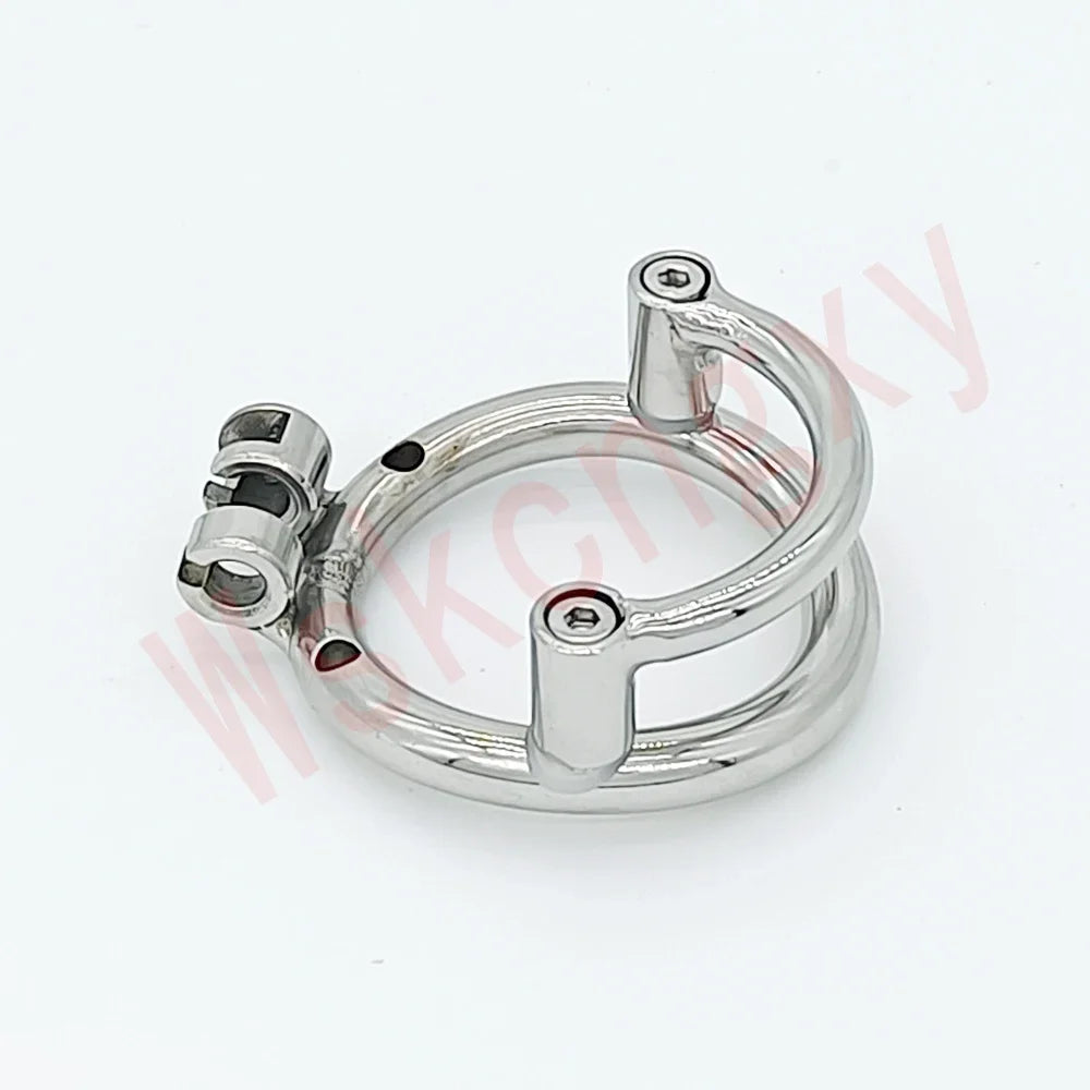 Fractal Zero Chastity with Scrotum Lock & Optional Catheter