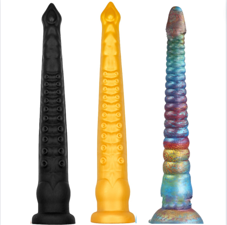 Throat Ticklr Liquid Silicone Tentacle - Anal Toy - Twisted Jezebel