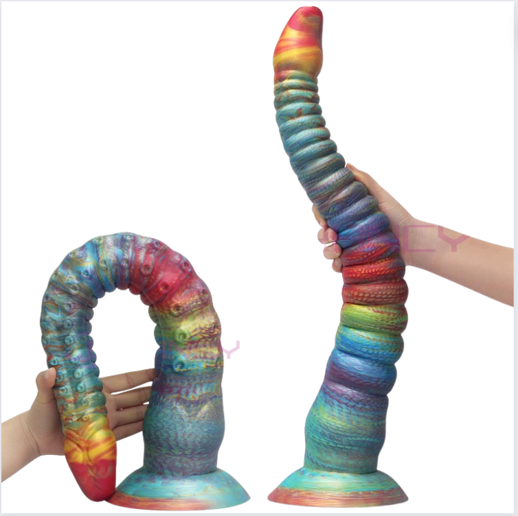 Throat Ticklr Liquid Silicone Tentacle - Anal Toy - Twisted Jezebel