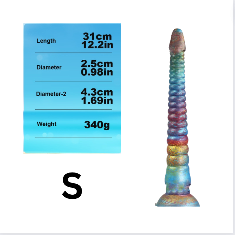 Throat Ticklr Liquid Silicone Tentacle - Anal Toy - Twisted Jezebel