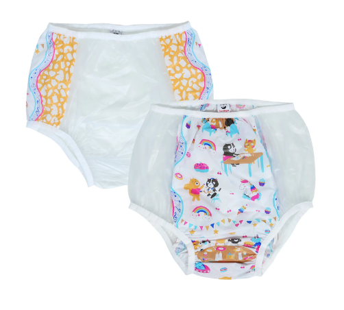 2 Dad-ables Reusable PVC Diapers - PVC Diapers - Twisted Jezebel
