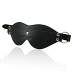 J Rue Synth Leather Blindfolds
