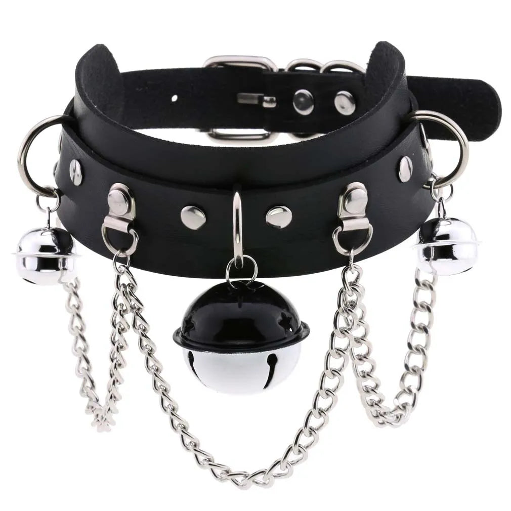 DEZI Choker Collars, Black - Collars - Twisted Jezebel
