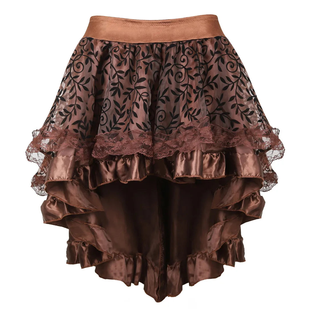 Gothic Maxi Skirt S-6XL - Skirt - Twisted Jezebel