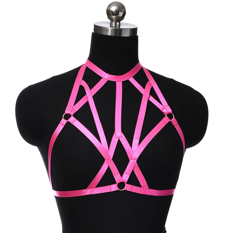 NUVO 7-Strap Sissy Harness - Lingerie - Twisted Jezebel