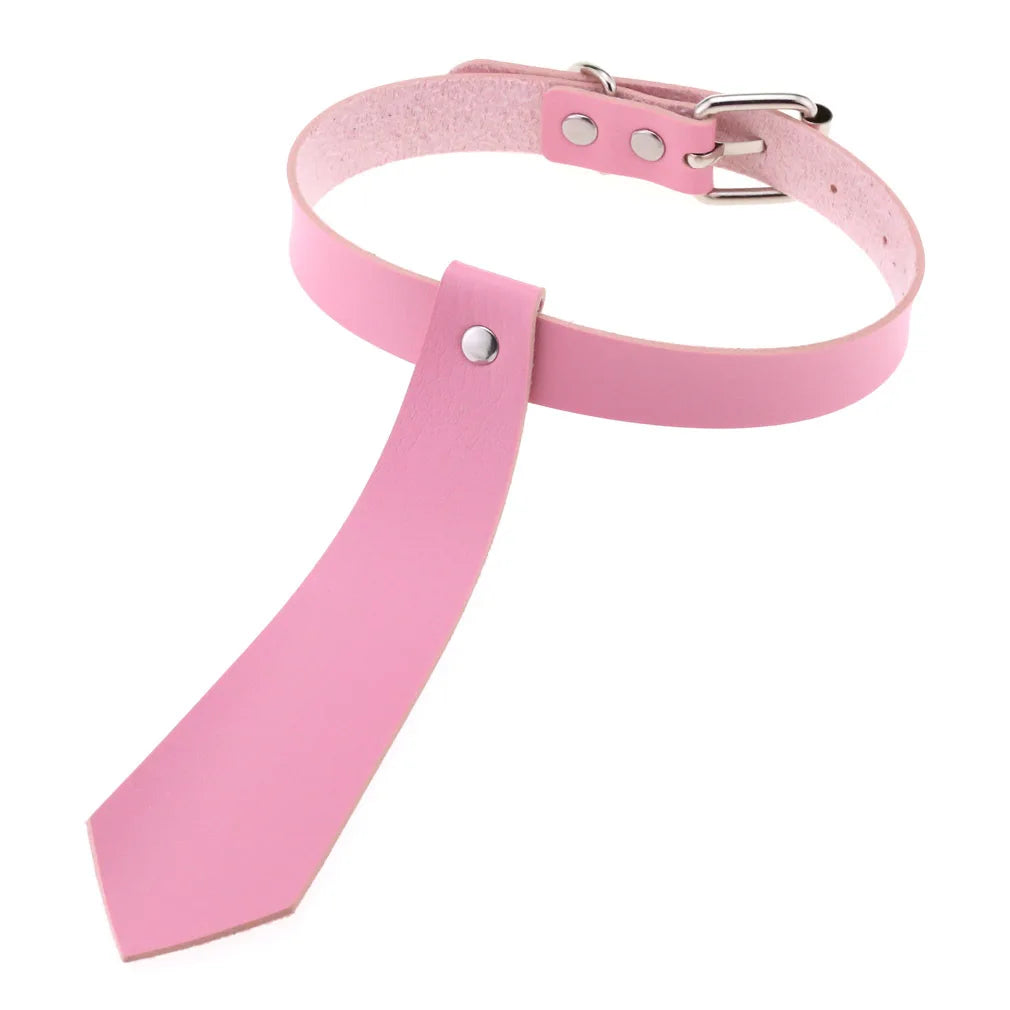 DEZI Choke Collars, Pink Sissy - Collars - Twisted Jezebel