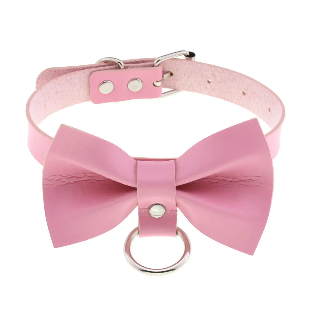 DEZI Choke Collars, Pink Sissy - Collars - Twisted Jezebel