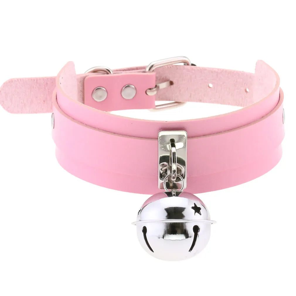 DEZI Choke Collars, Pink Sissy - Collars - Twisted Jezebel