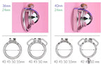 Hemisphere Chastity Cage - Chastity Cages - Twisted Jezebel