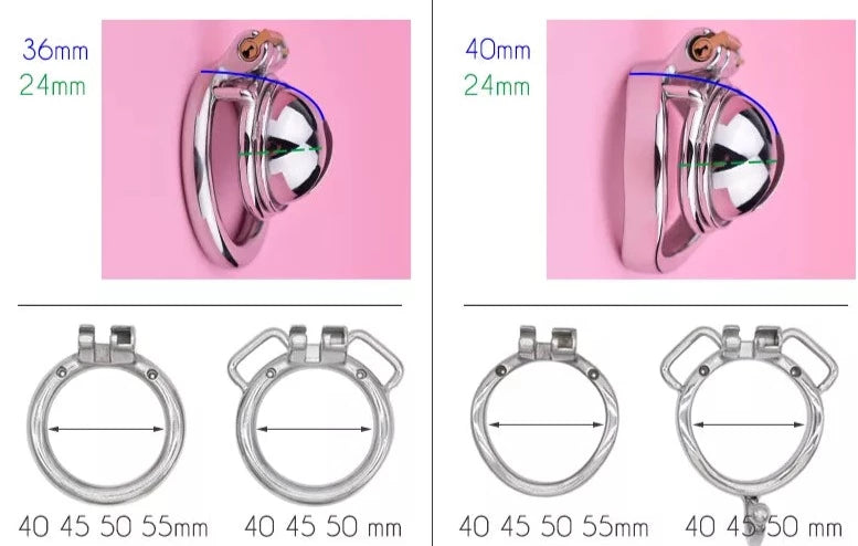 Hemisphere Chastity Cage - Chastity Cages - Twisted Jezebel