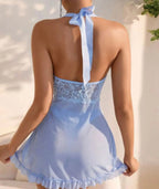 Explosions See-Through Babydoll Lingerie