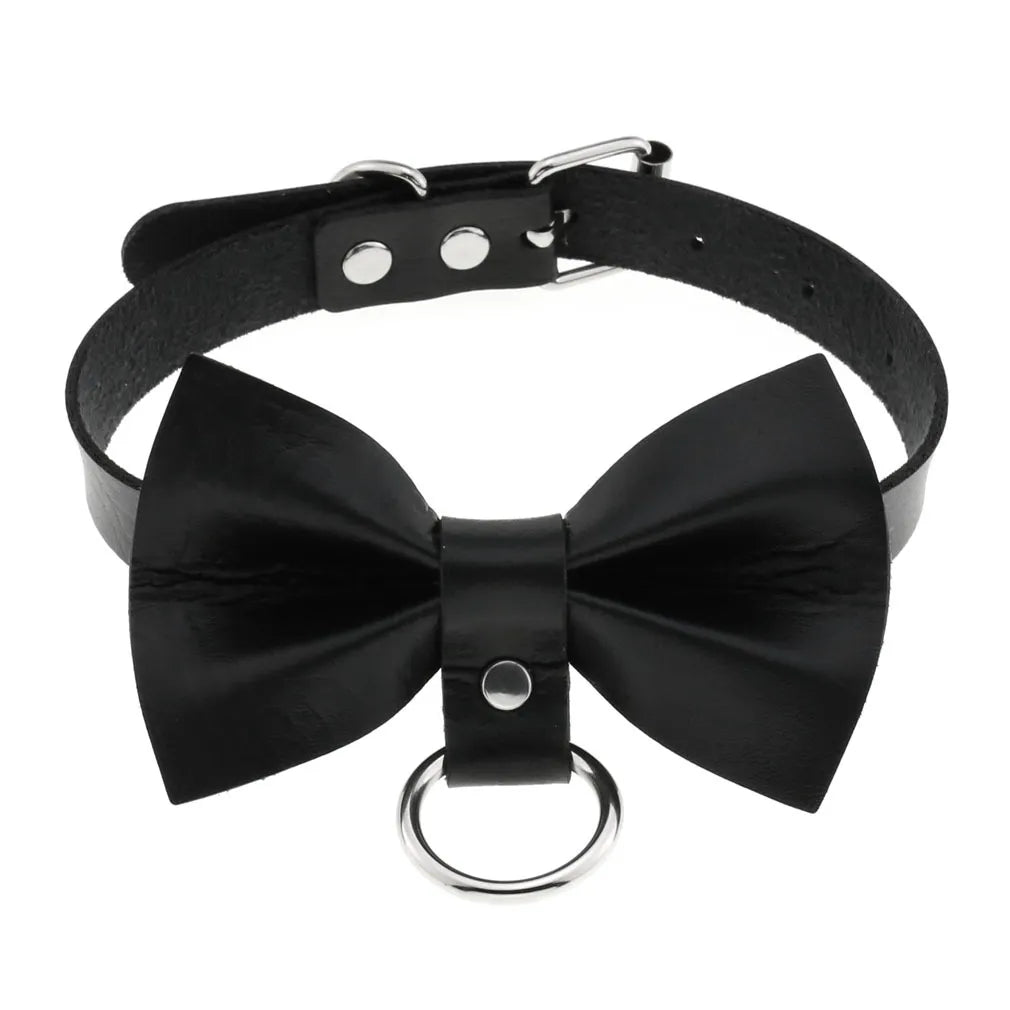 DEZI Choker Collars, Black - Collars - Twisted Jezebel
