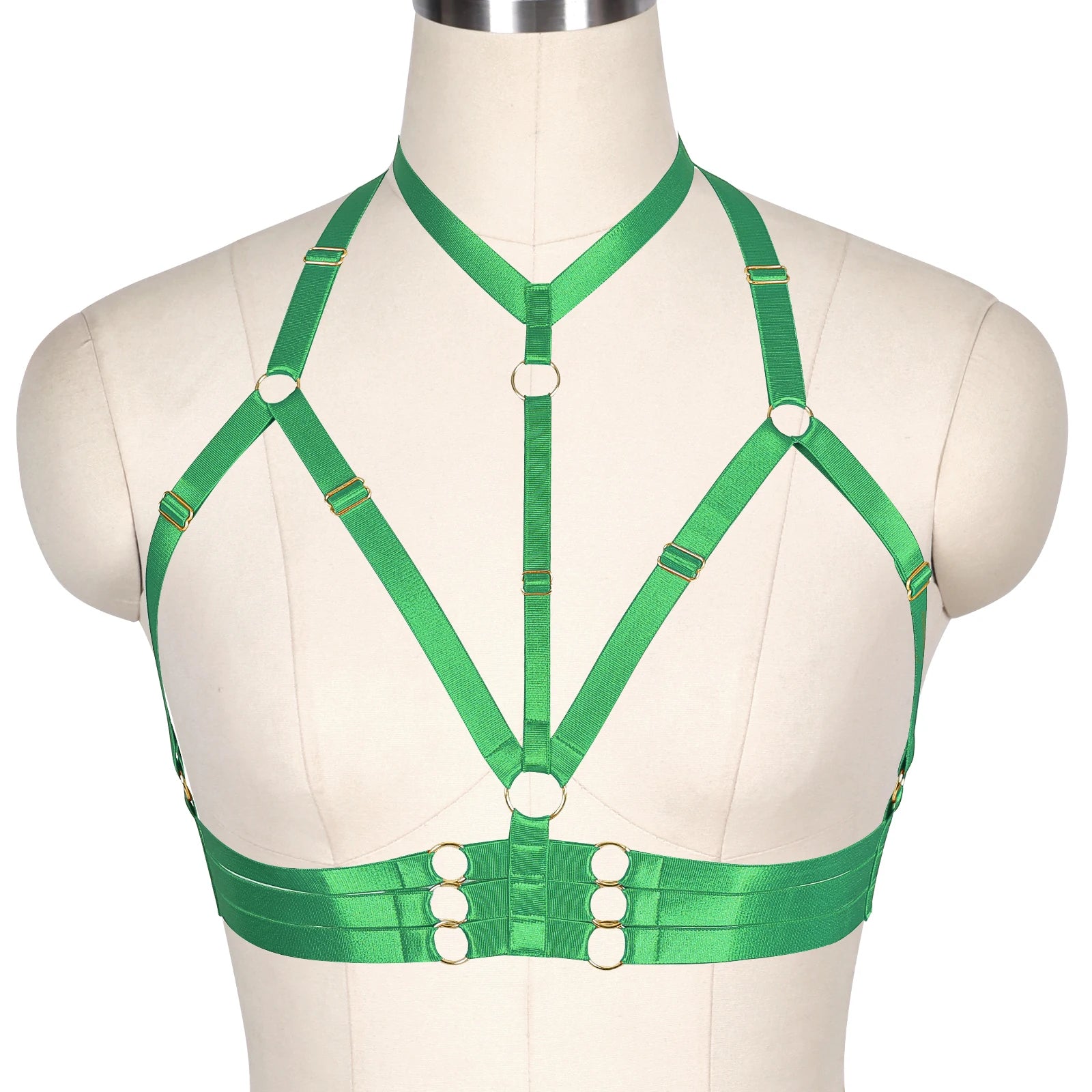 NUVO 5-Strap Sissy Harness - Lingerie - Twisted Jezebel