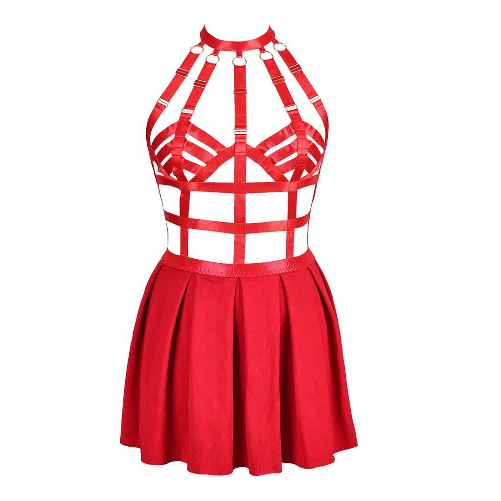 NUVO Sissy Harness & Skirt - Harness - Twisted Jezebel
