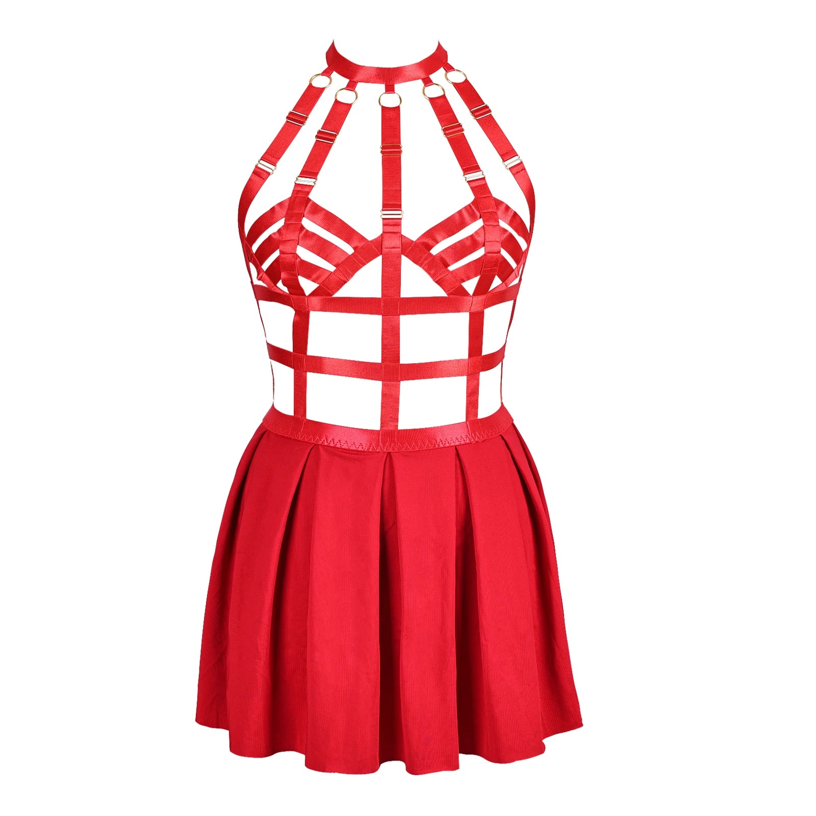 NUVO Sissy Harness & Skirt - Harness - Twisted Jezebel