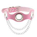 DEZI Choke Collars, Pink Sissy - Collars - Twisted Jezebel