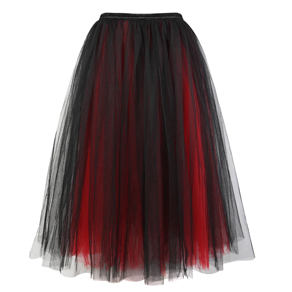 Gothic Maxi Skirt S-6XL - Skirt - Twisted Jezebel