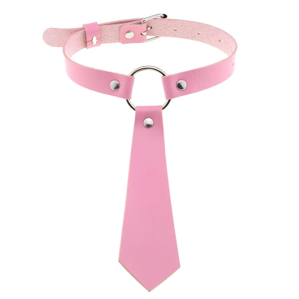 DEZI Choke Collars, Pink Sissy - Collars - Twisted Jezebel