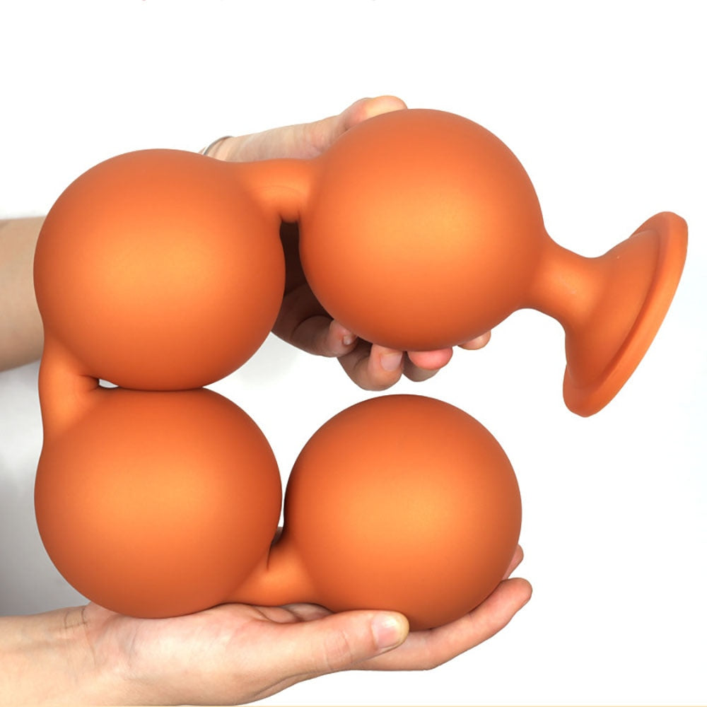 Bull Balls Anal Beads - Anal Toy - Twisted Jezebel