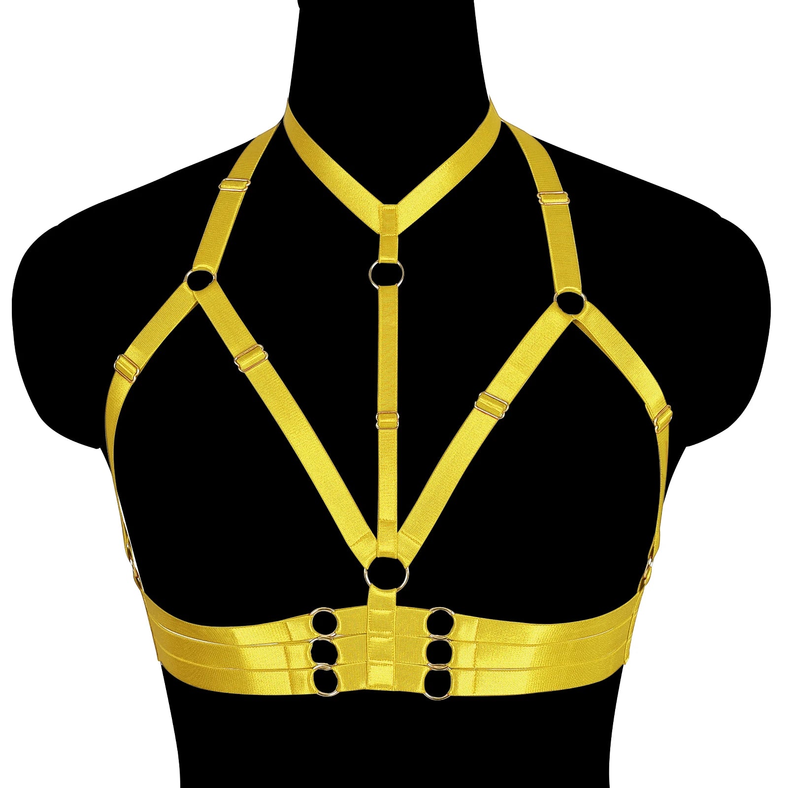 NUVO 5-Strap Sissy Harness - Lingerie - Twisted Jezebel
