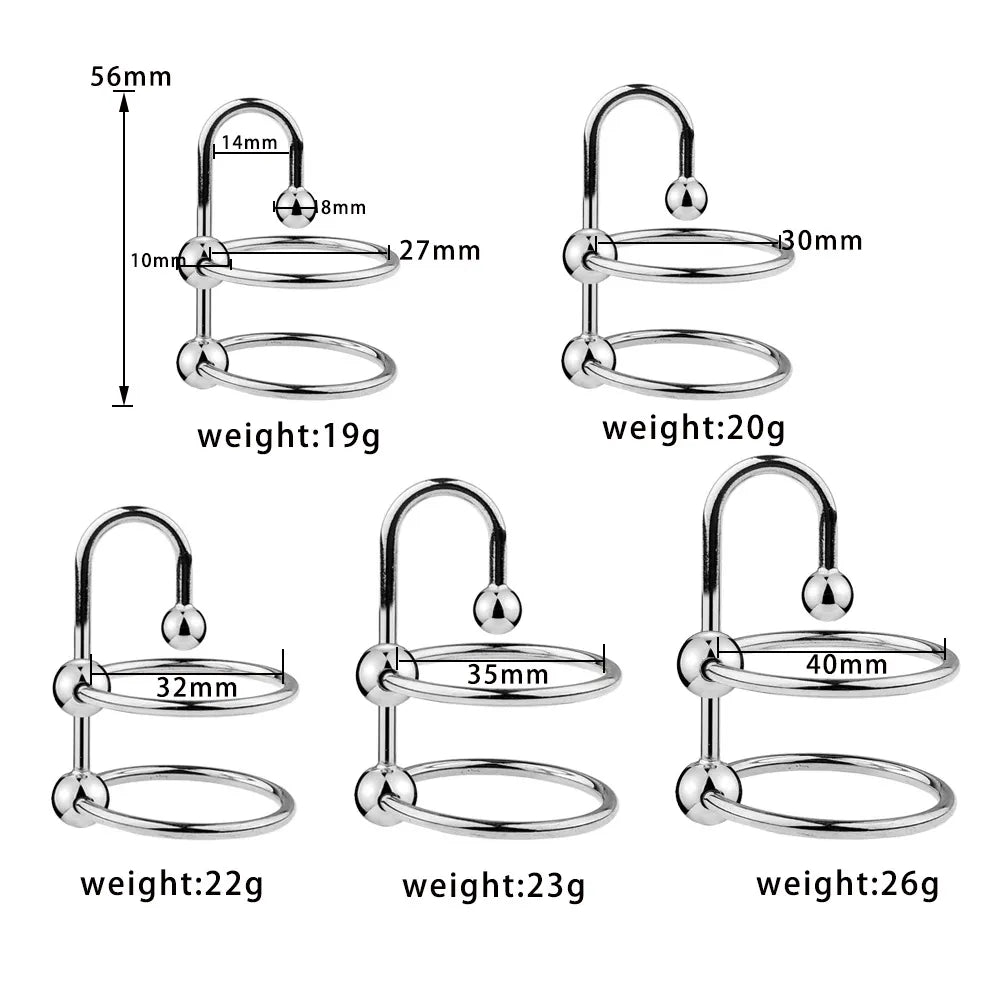 Horse-Eye Urethral Dilators - Urethral Sound - Twisted Jezebel