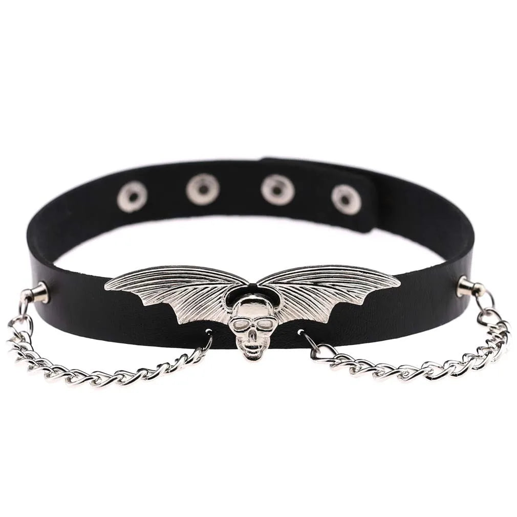 Dark Heart Chokers - Collars - Twisted Jezebel