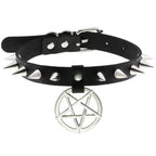 DEZI Choker Collars, Black - Collars - Twisted Jezebel