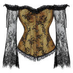 Burlesque Bustier - Corset - Twisted Jezebel