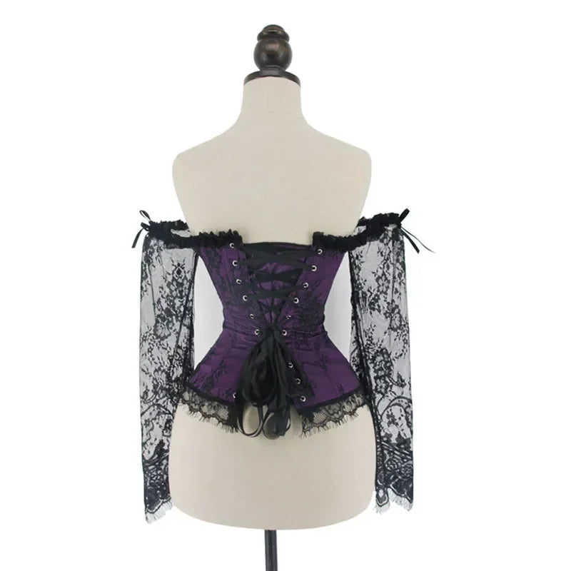 Burlesque Bustier - Corset - Twisted Jezebel