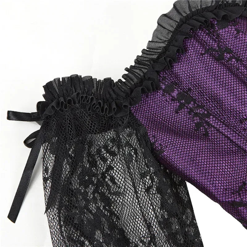 Burlesque Bustier - Corset - Twisted Jezebel