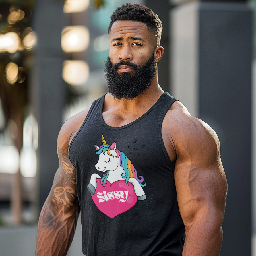 Unicorn Sissy Tank