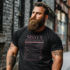 Sissy's Nutrition Facts Tee