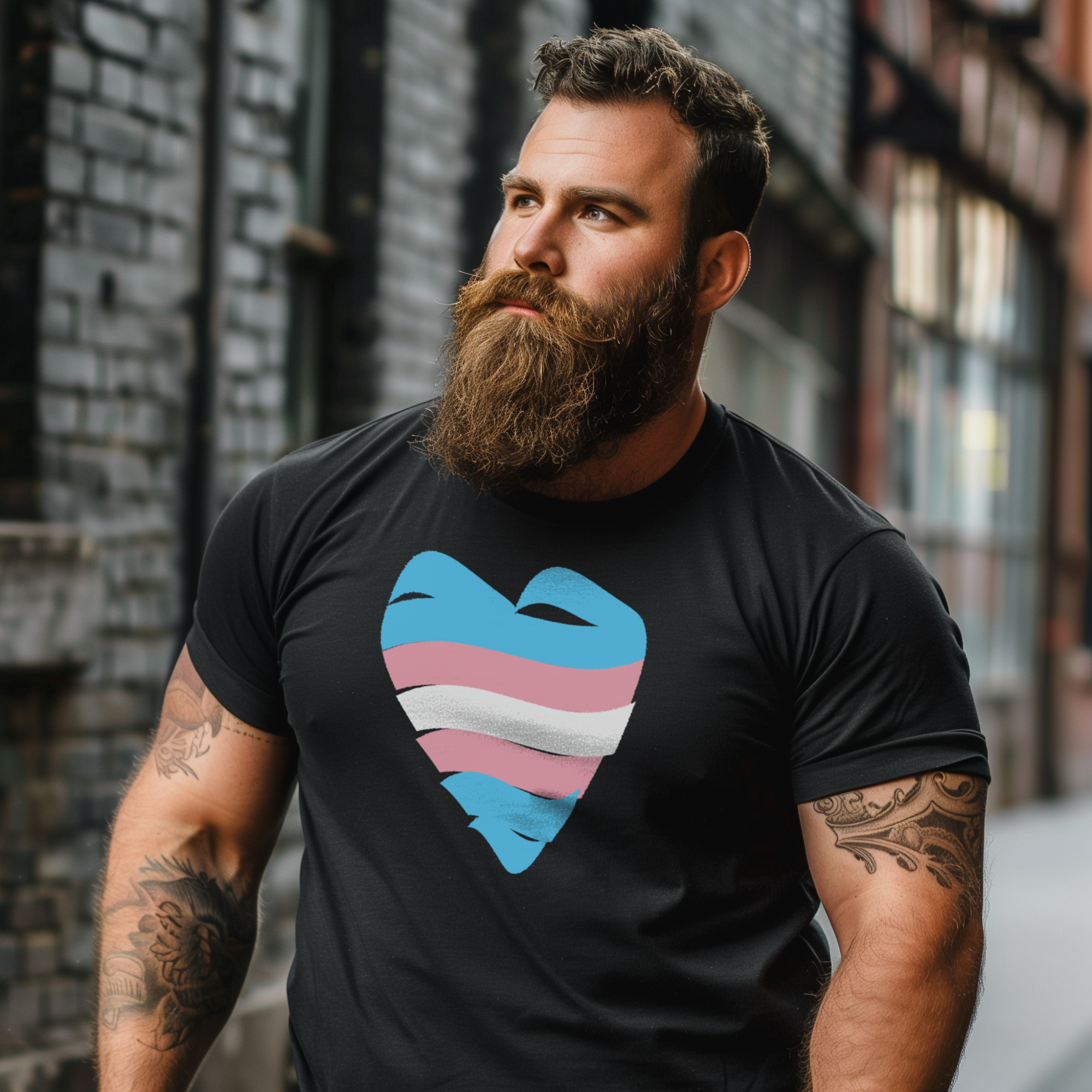 Trans Heart Tee