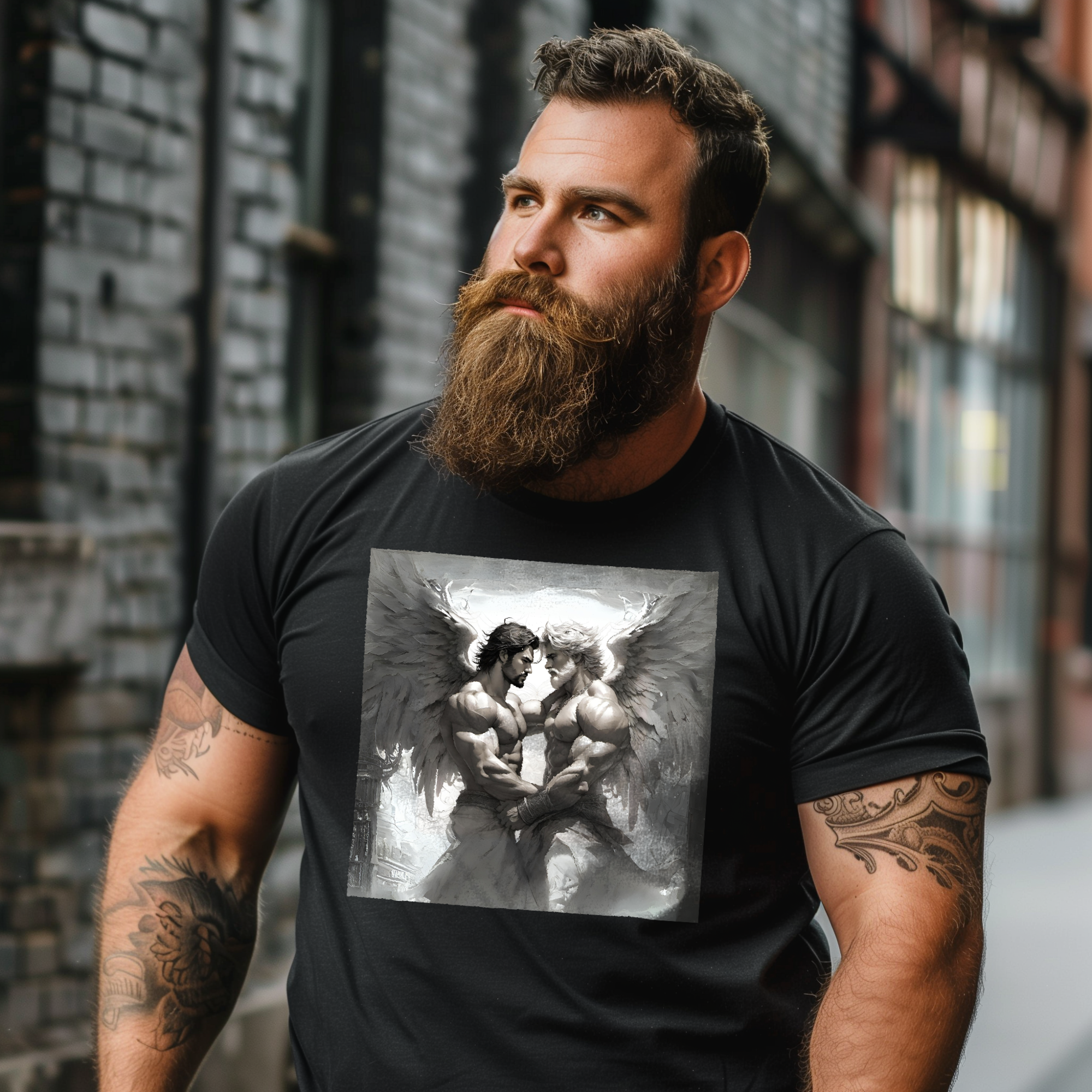 Valentine Angels Tee: Daddy-Boy Edition