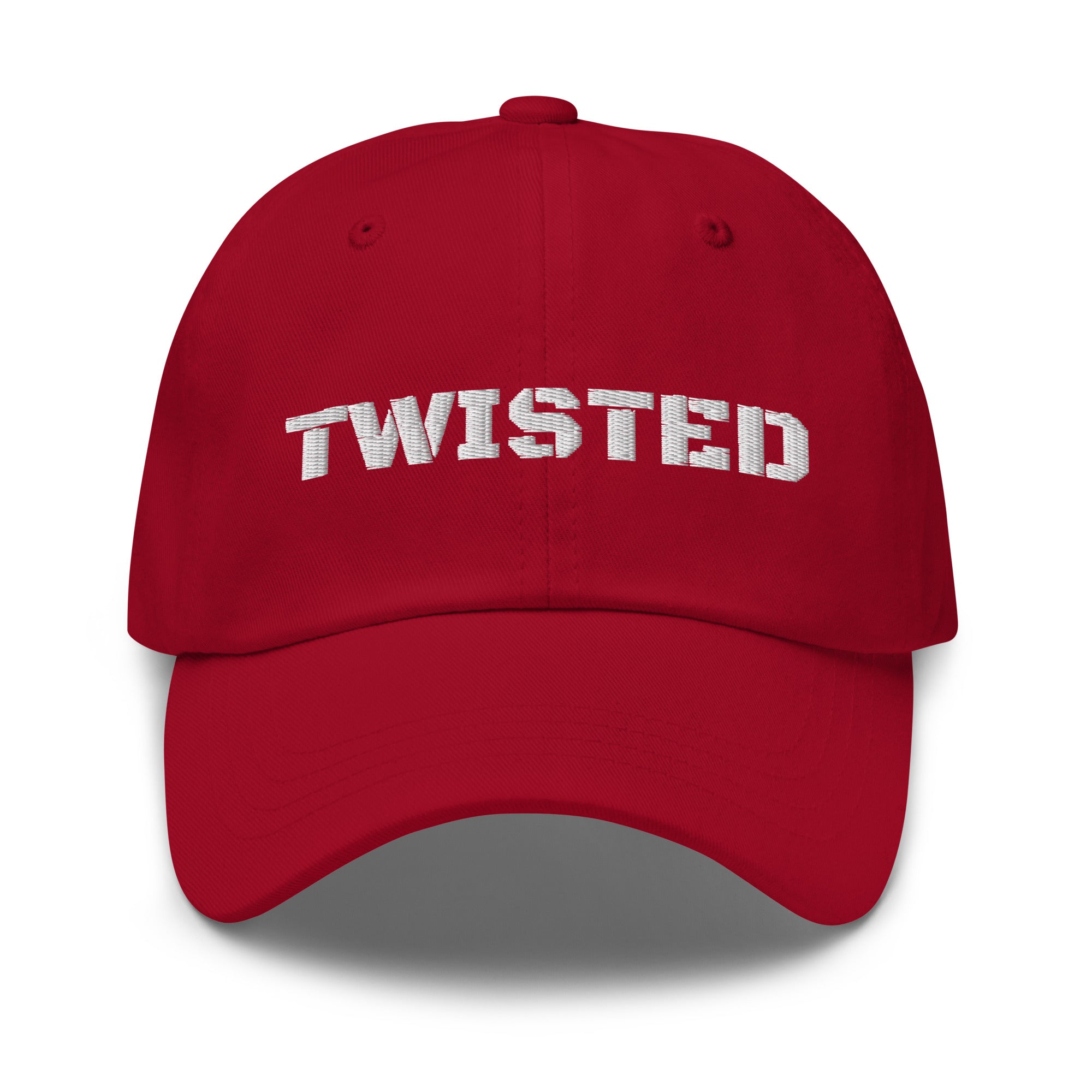 Twisted Embroidered Cap