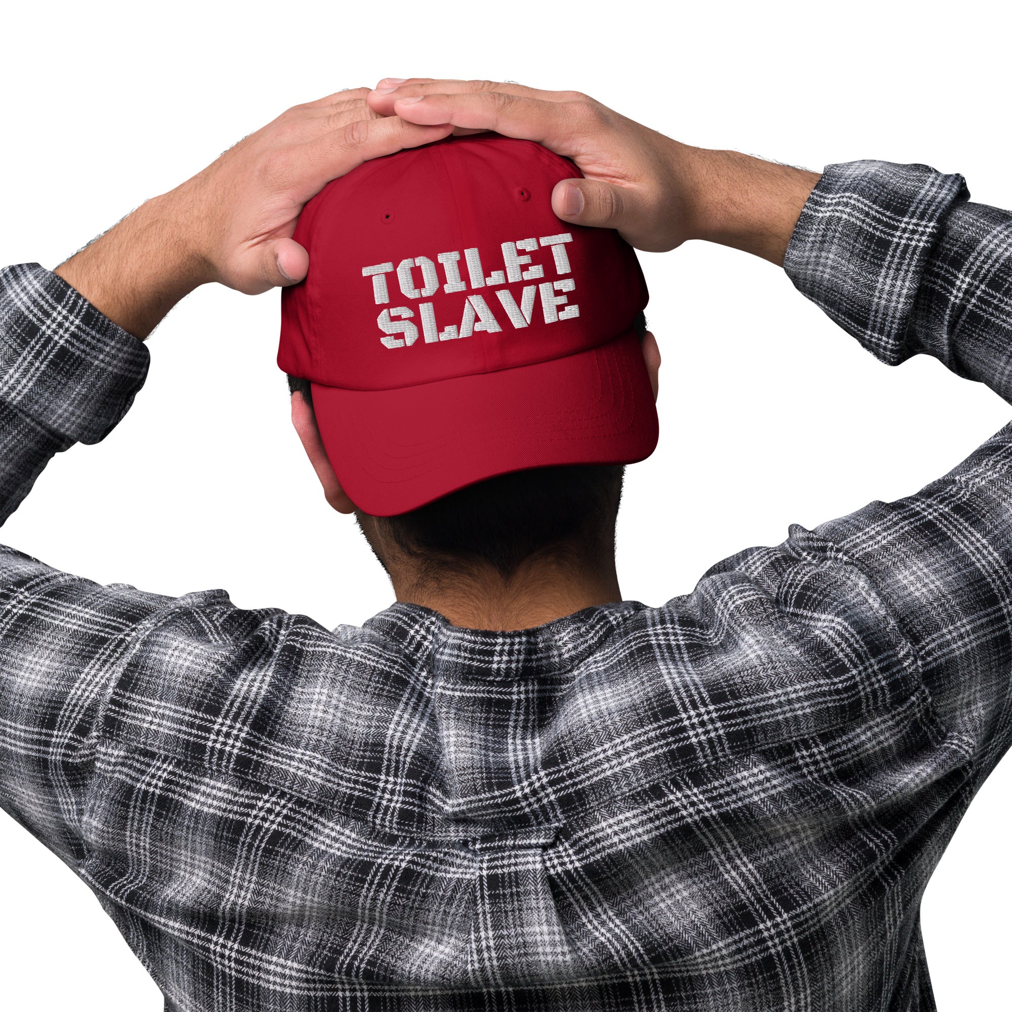 Toilet Slave Embroidered Dad Cap