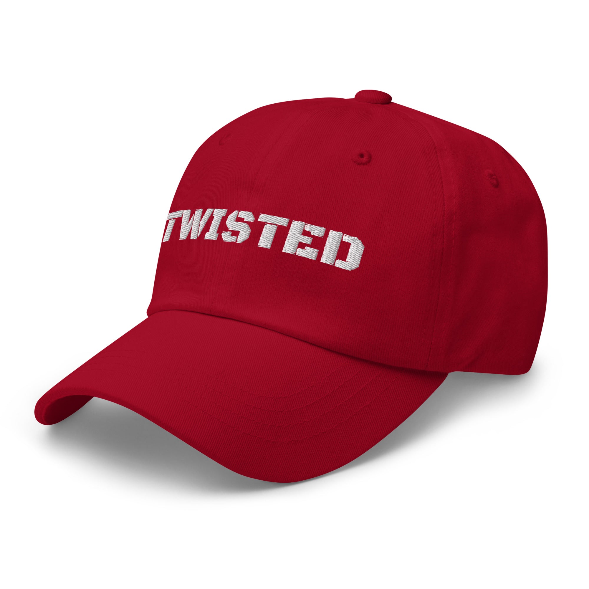 Twisted Embroidered Cap