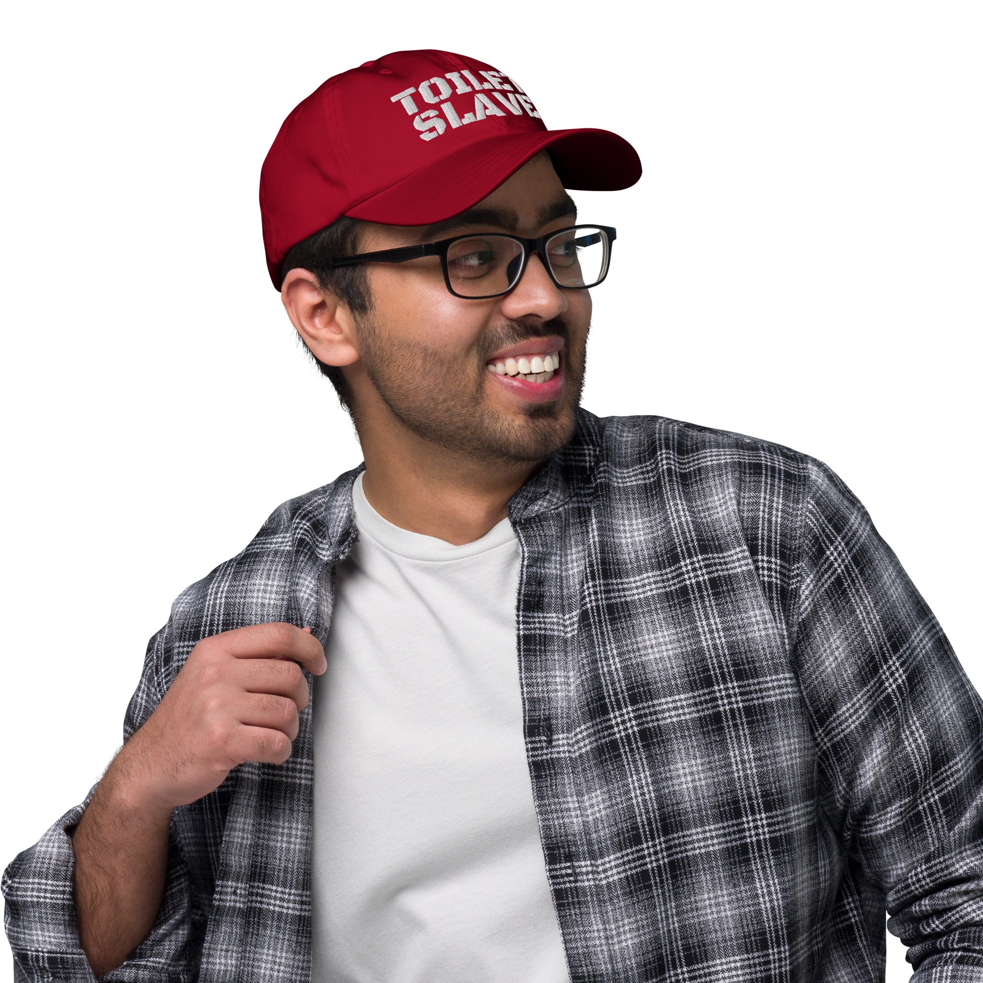 Toilet Slave Embroidered Dad Cap