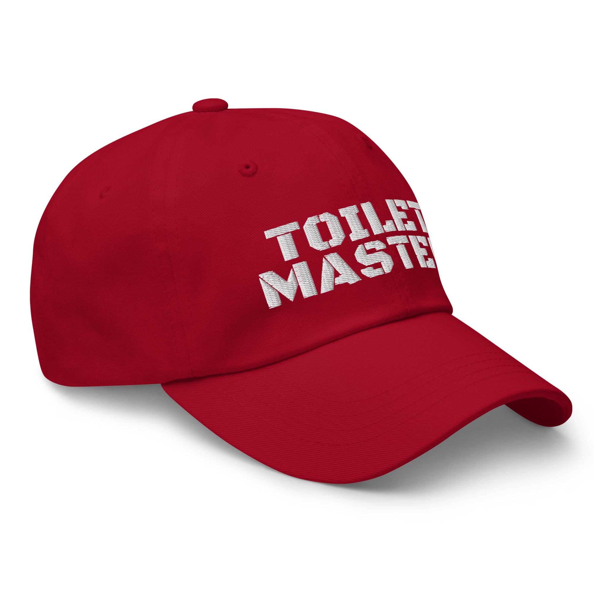 Toilet Master Embroidered Cap