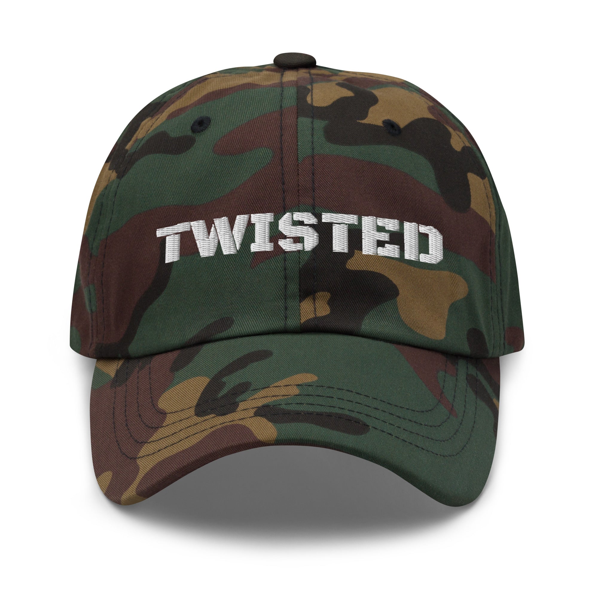 Twisted Embroidered Cap