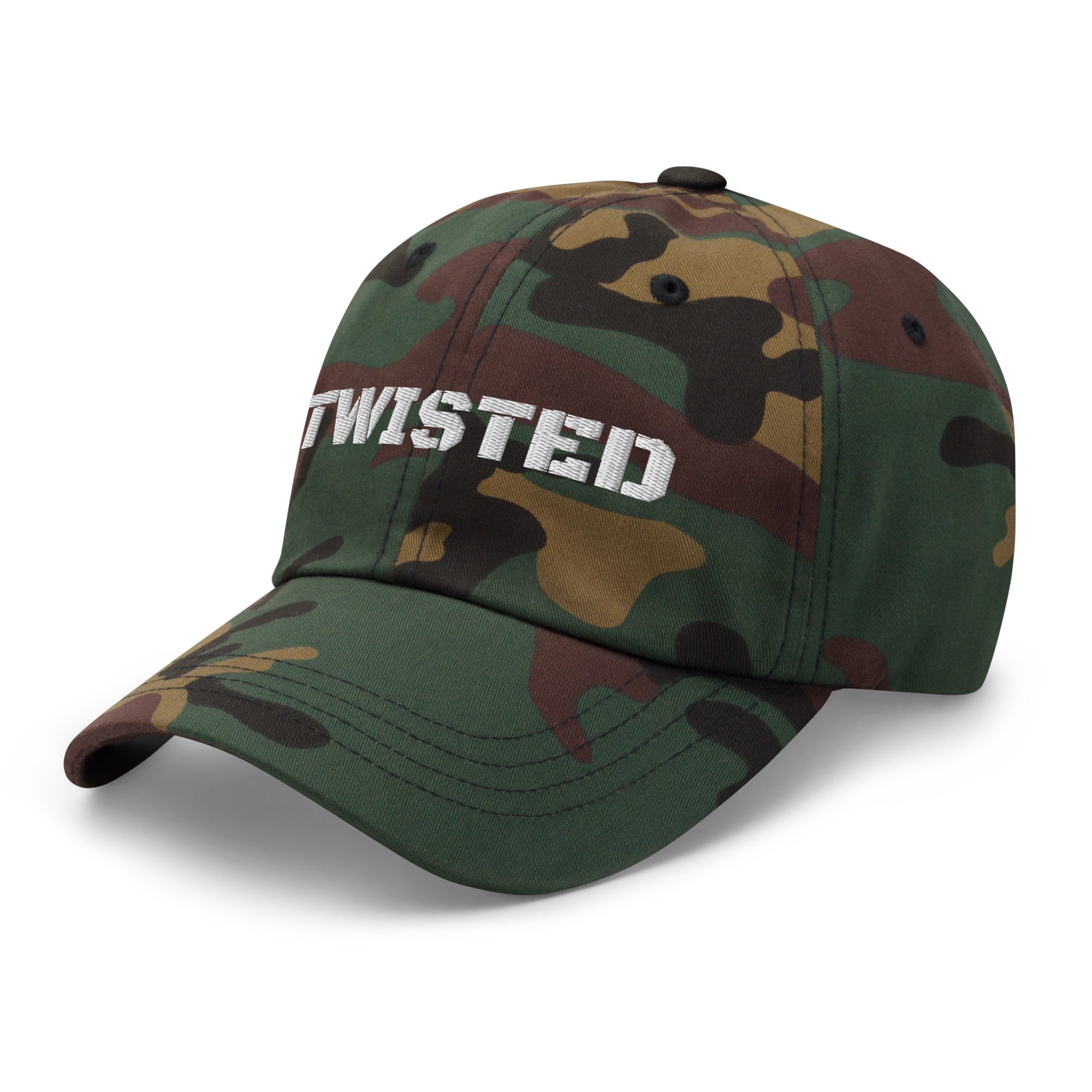 Twisted Embroidered Cap
