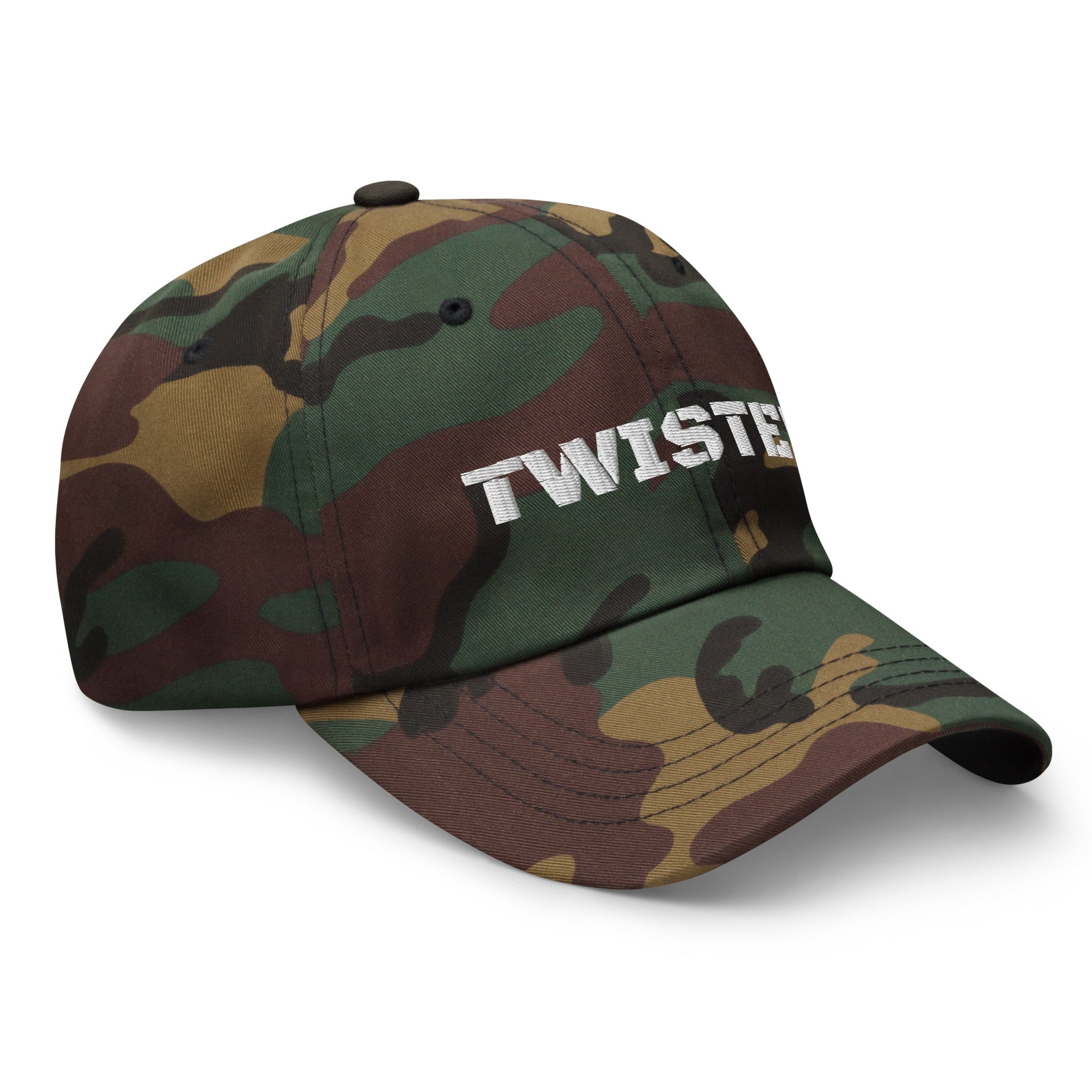Twisted Embroidered Cap