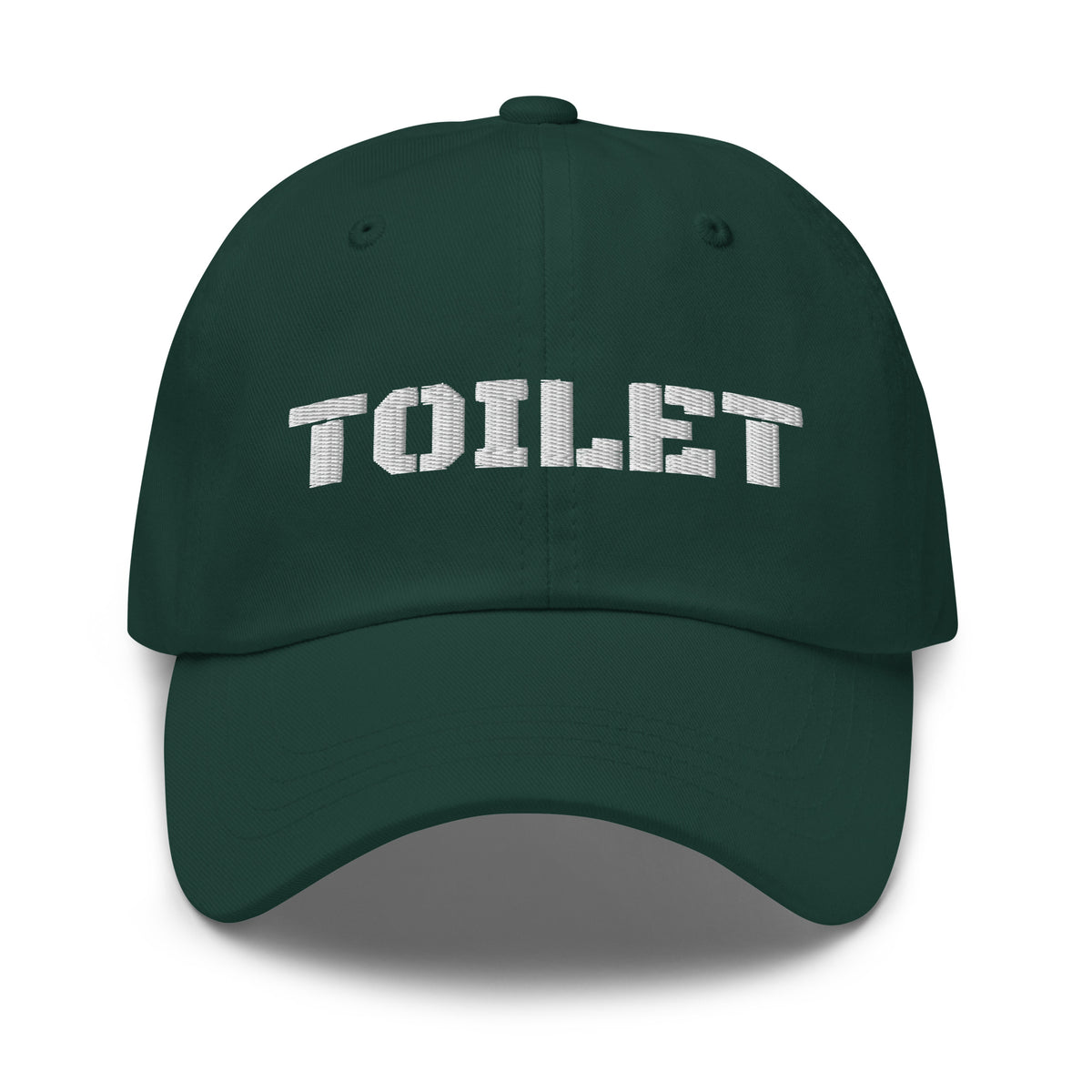 Industrial Strength Toilet Embroidered Cap - Ball Cap - Twisted Jezebel