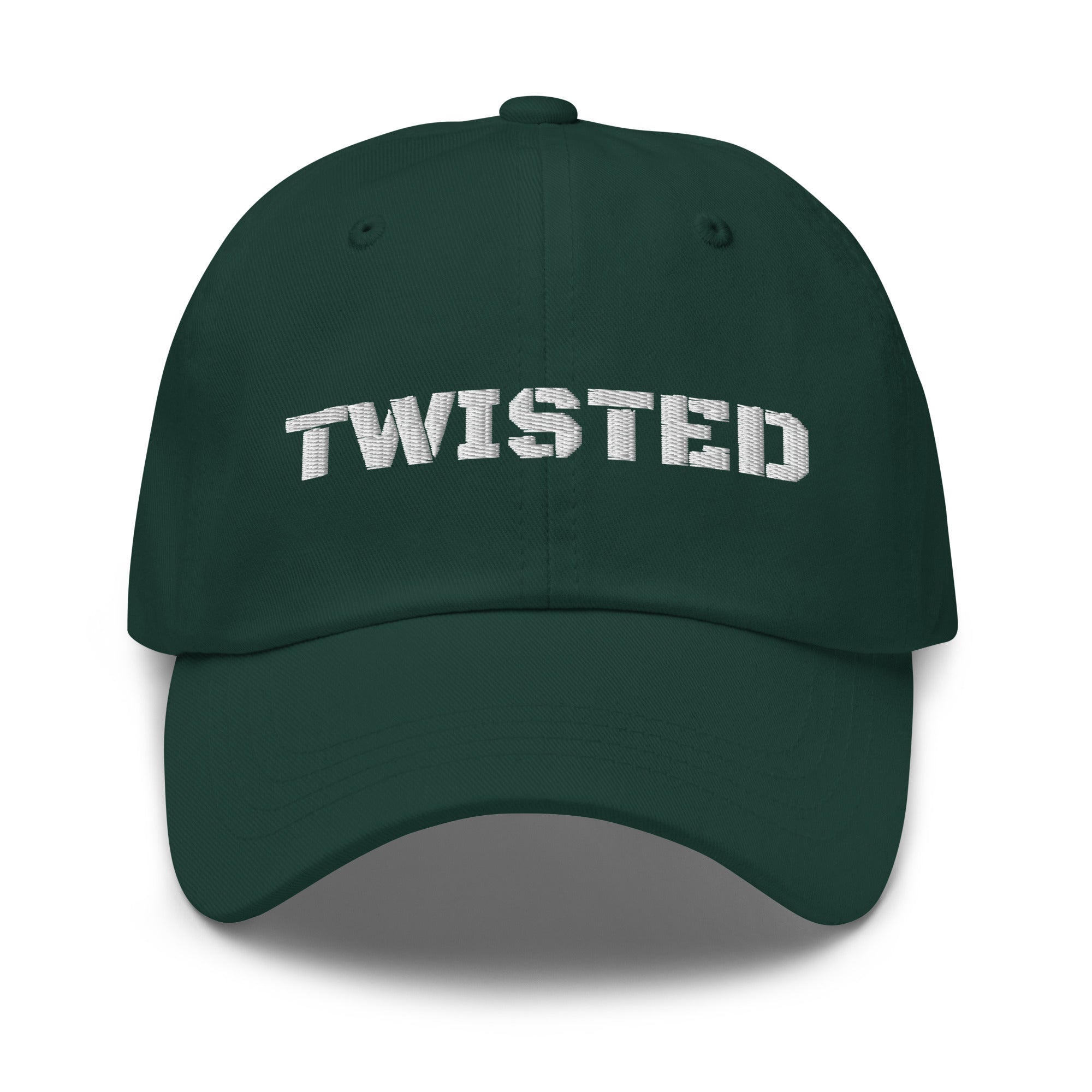 Twisted Embroidered Cap